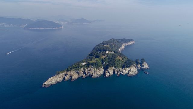 거제 지심도 전경