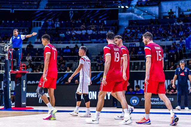 프랑스 남자배구 대표팀 선수들