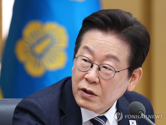 발언하는 이재명 대통령