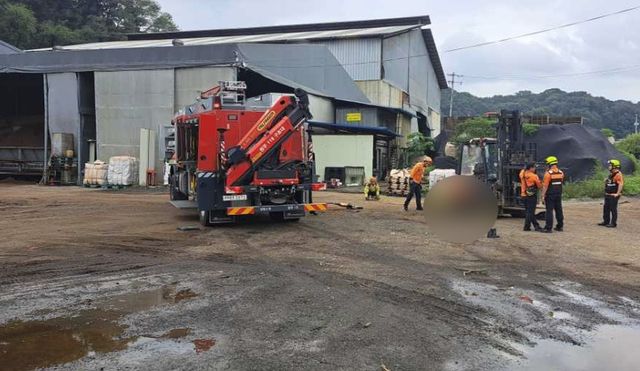 원주 공장 사고 현장