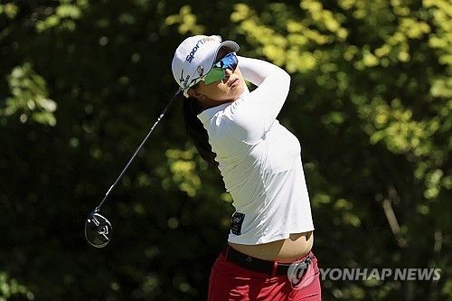 김세영의 티샷.