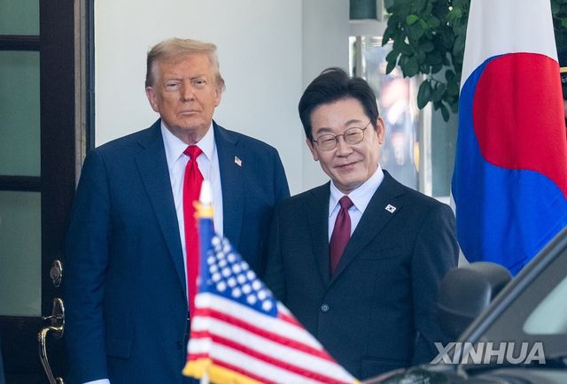 도널드 트럼프 미국 대통령과 이재명 대통령