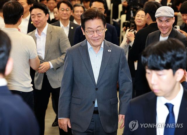 이재명 대통령, 청년 스타트업 상상콘서트 참석