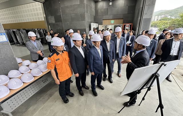 APEC 정상회의장 조성 상황 점검