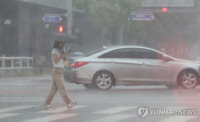 오후부터 내리는 가을비