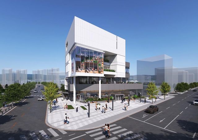 목1동 신청사 조감도