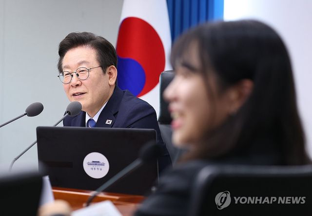 발언하는 이재명 대통령