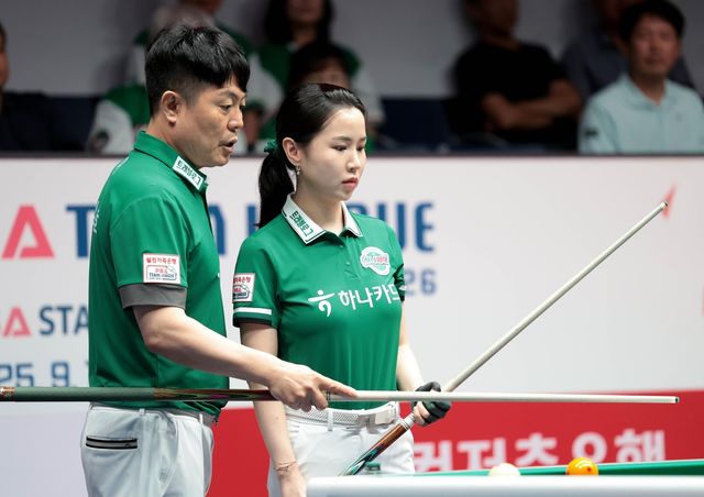 하나카드 김병호(왼쪽)와 김진아