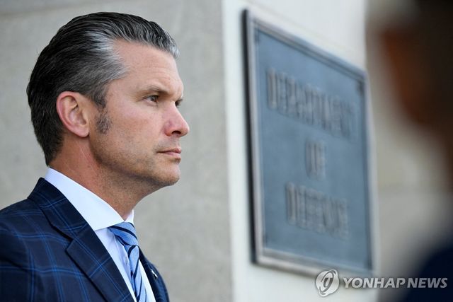 피트 헤그세스 미 국방장관