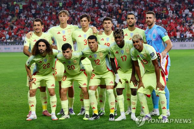 스페인 축구 대표팀 선수들