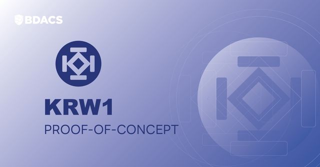 원화 스테이블코인 'KRW1' 이미지