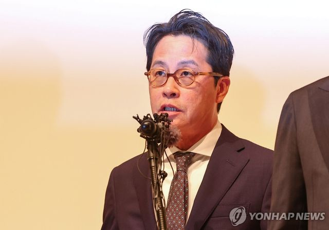 해킹 피해 사과문 발표하는 조좌진 대표