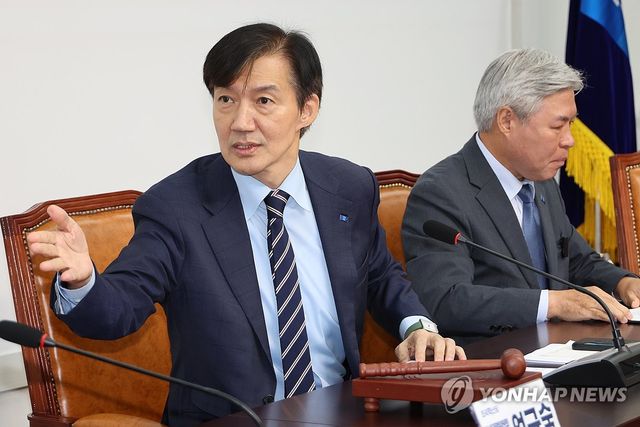 조국혁신당 조국 비상대책위원장