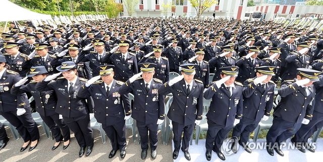 해양경찰관 고 이재석 경사 영결식