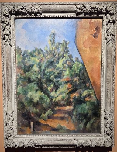 세잔 작 '붉은 바위'