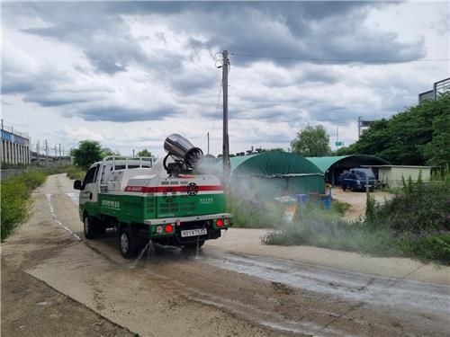 축산 농가 소독