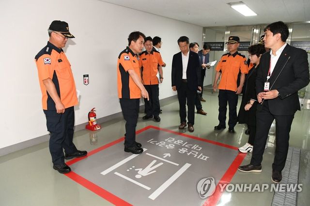 피난용 승강기 대기공간 점검