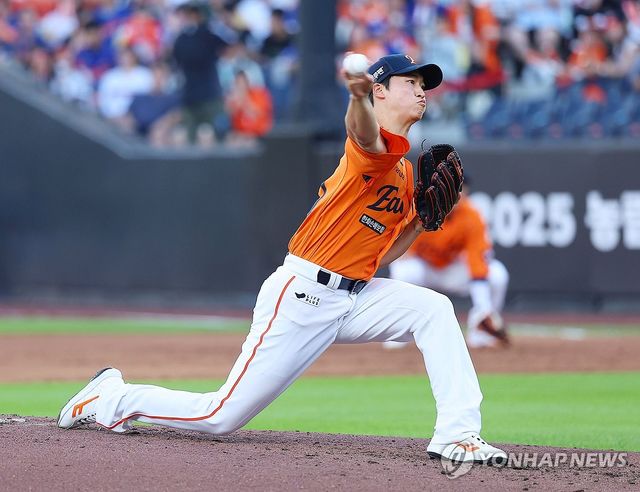 류현진 대신 올라온 한화 엄상백