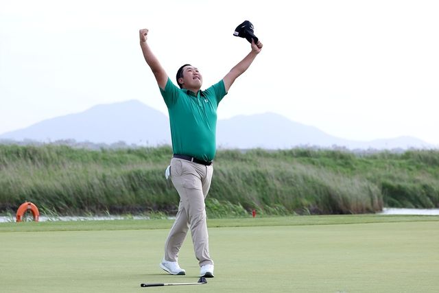 작년 KPGA 클래식에서 우승한 김찬우.