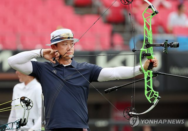 컴파운드 남자 대표팀의 베테랑 최용희