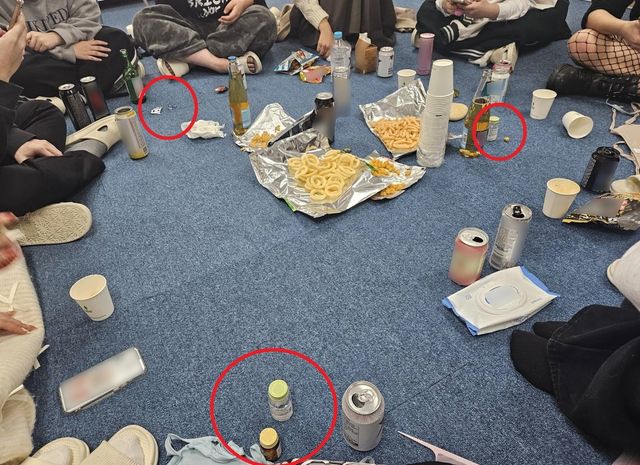 오프라인 모임서 마약성의약품의 환각효과를 극대화하기 위해 술에 섞어 복용