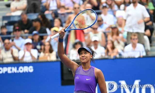 US오픈 8강 오른 오사카