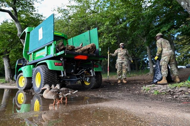 워싱턴 DC에서 활동 중인 州방위군