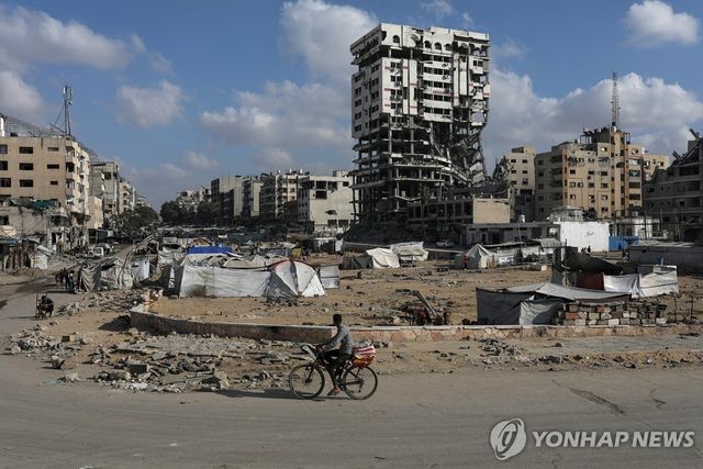 공격 받은 가자시티