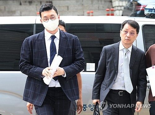 2023년 8월 29일 이상영 대우산업개발 회장(왼쪽)과 한재준 전 대우산업개발 대표