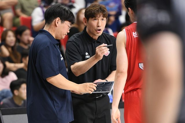 현대모비스의 양동근 감독