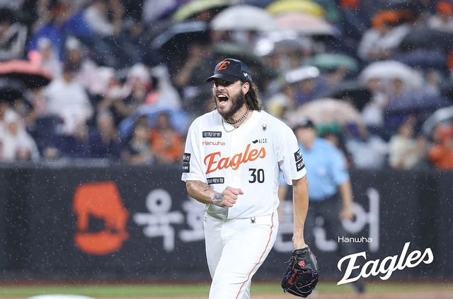 14연승을 달린 한화 이글스 코디 폰세