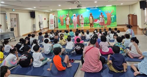 울주군 장애인식개선 서포터즈단 활약…'빨간모자' 인형극 공연