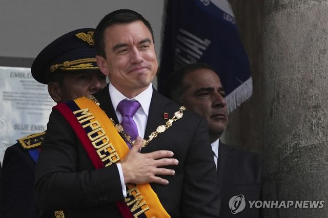 다니엘 노보아 에콰도르 대통령