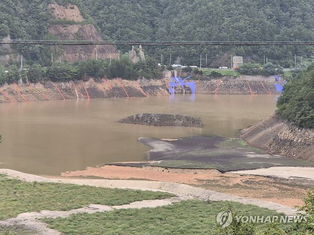오봉저수지 저수율 상승세