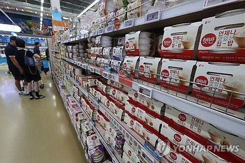 쌀가공식품 수출 '최대'