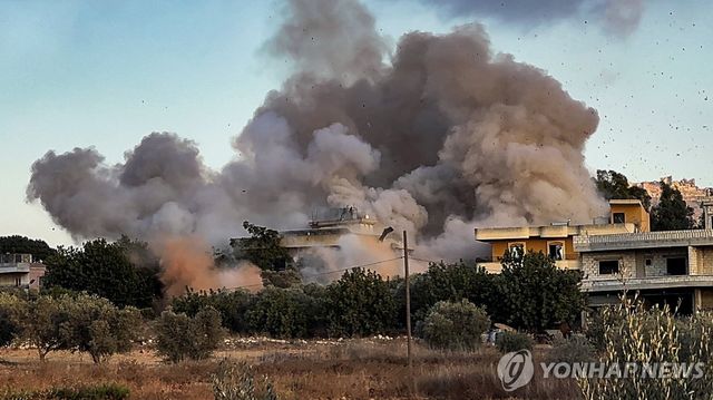 이스라엘, 레바논 공습