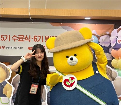 부천대학교 간호학과 백영서 학생.