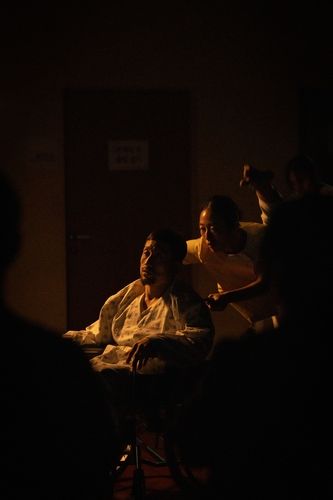 무용 '풍경' 오픈 리허설의 한 장면