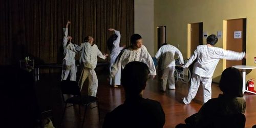 무용 '풍경' 오픈 리허설의 한 장면