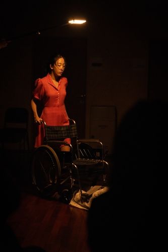 무용 '풍경' 오픈 리허설의 한 장면