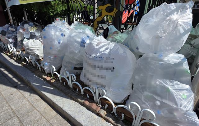 가뭄으로 배출 늘어난 투명 페트병