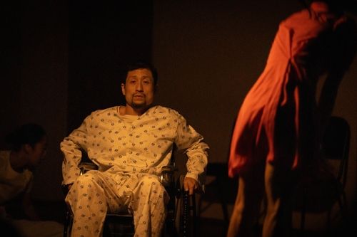 무용 '풍경' 오픈 리허설의 한 장면