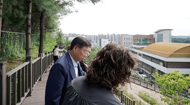 현장 점검하는 신상진 성남시장