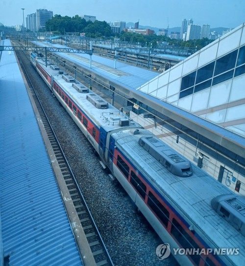 대전역 코레일 기차 