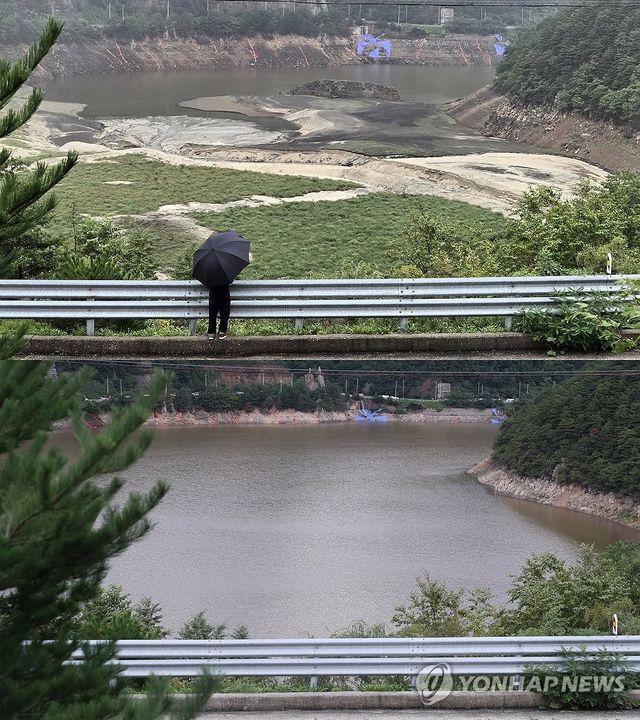 며칠 새 크게 오른 오봉저수지 저수율