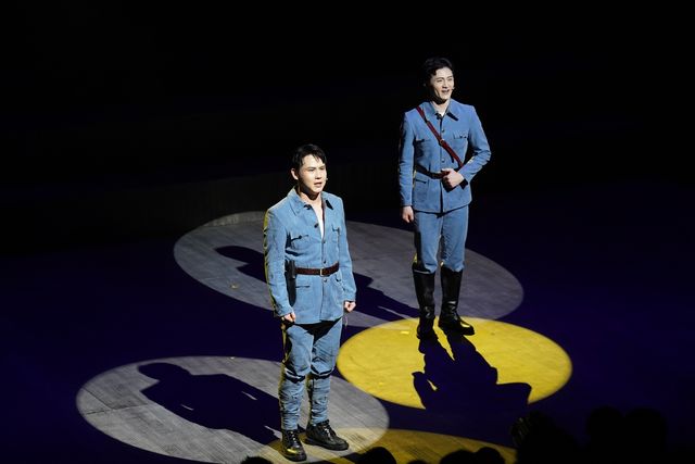 중국 시안서 공연한 뮤지컬 '아리랑-승리의 노래'