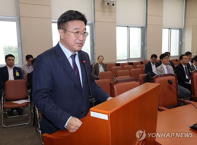 정부조직법 통과 후 발언하는 윤호중 장관