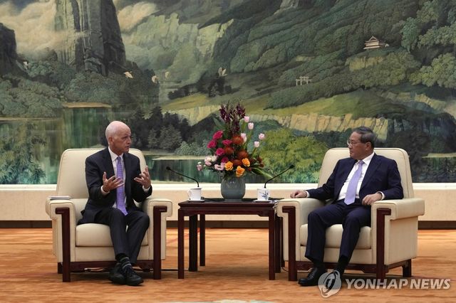 미 하원 대표단 방중 