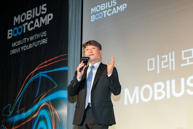 모비우스 부트캠프 1기 발대식 참석한 이규석 현대모비스 사장