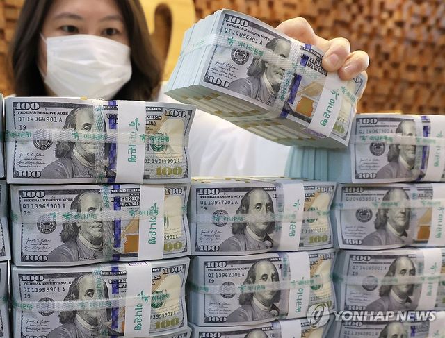 8월 말 외환보유액 4천163억달러